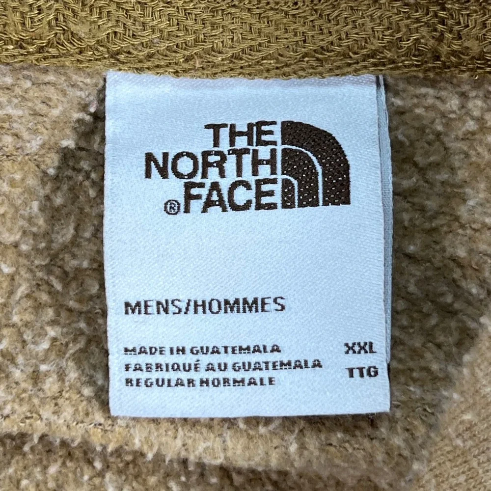 The North Face Mens XXL Tan Heritage Patch Pullover Hoodie Brown Label